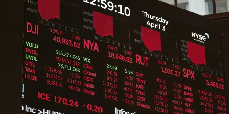 Major U.S. Companies Suffer Big Losses Amid Tariff Shock - Seth Wenig/AP Photo