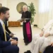 Pope Francis Gives Easter Gifts to JD Vance for His Kids - Vatican Media via AP,HO