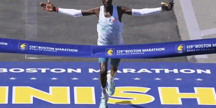 How John Korir’s Brother Helped Him Win the Boston Marathon - Charles Krupa/AP Photo