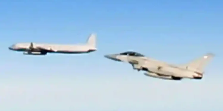 Two Russian Aircraft Intercepted by UK Jets in One Week - Ministry of Defence via BBC