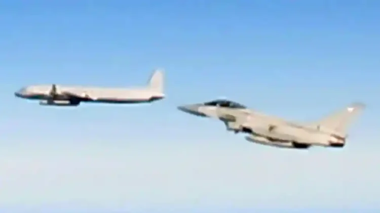 Two Russian Aircraft Intercepted by UK Jets in One Week - Ministry of Defence via BBC