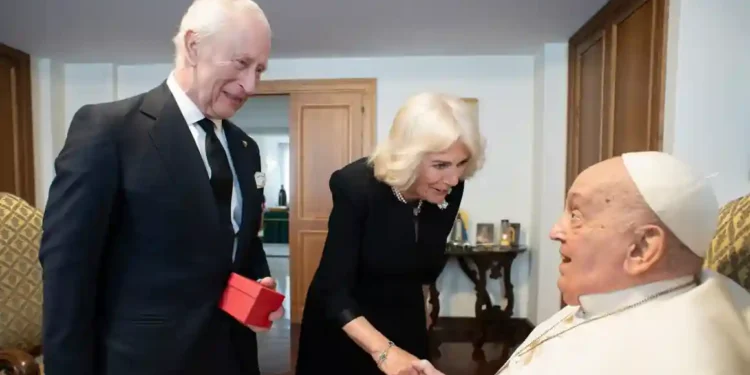 Royal Anniversary Marked with Special Visit to the Vatican - Vatican Media via CNN