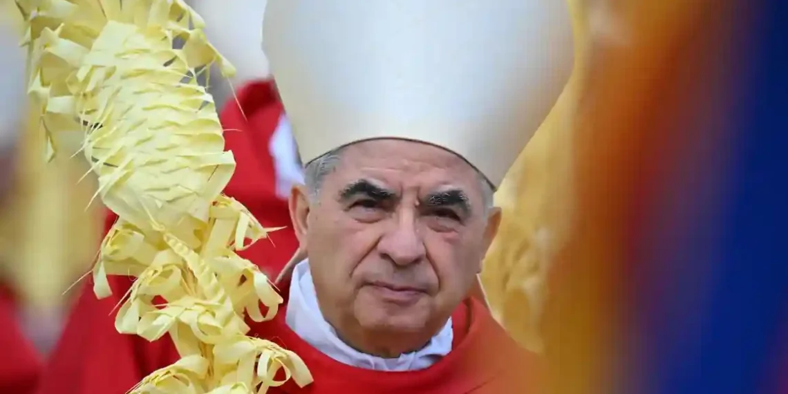 Controversial Cardinal Becciu Insists He Should Be Part of the Conclave - Filippo Monteforte/AFP via Getty Images