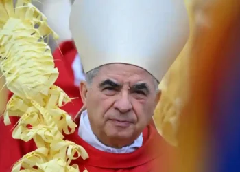 Controversial Cardinal Becciu Insists He Should Be Part of the Conclave - Filippo Monteforte/AFP via Getty Images