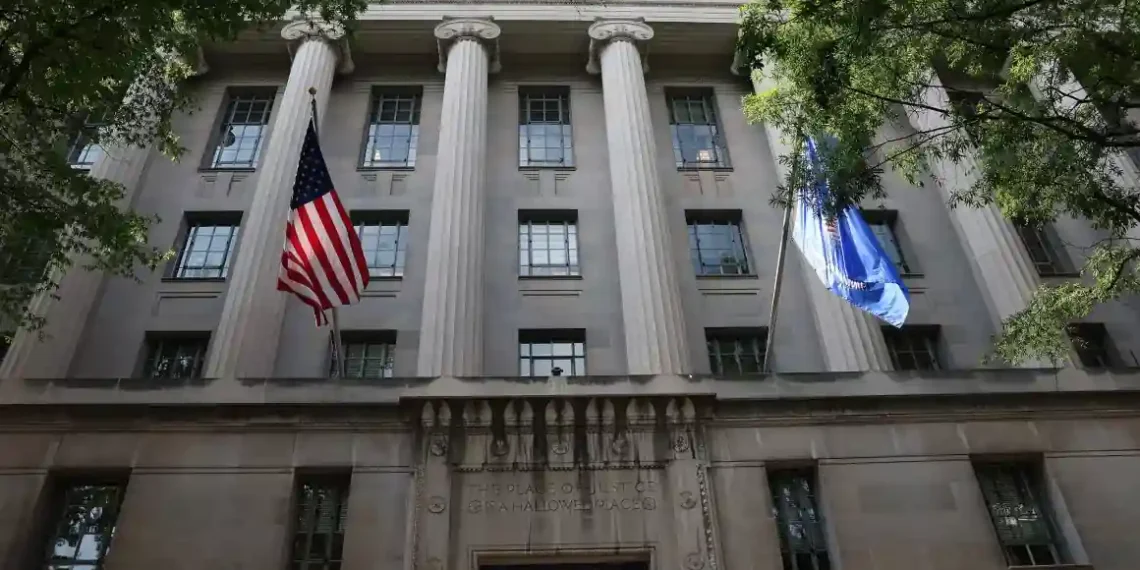 DOJ Lawyer Suspended After Admitting Government Error in Court - Kevin Dietsch/Getty Images via CNN