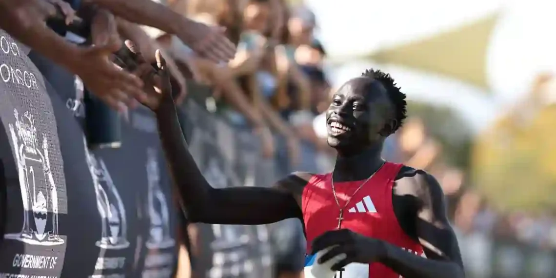 Teen Sensation Gout Gout Storms to 200m Victory at Nationals - Cameron Spencer/Getty Images via CNN