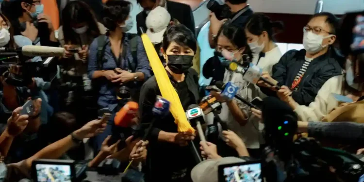 After Four Years, Pro-Democracy Leaders Return Home in Hong Kong - Billy H.C. Kwok/Bloomberg/Getty Images