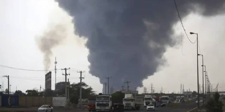 Deadly Explosion at Shahid Rajaei Port: Ties to Supreme Leader’s Foundation - Mohammad Rasoul Moradi/IRNA via AP