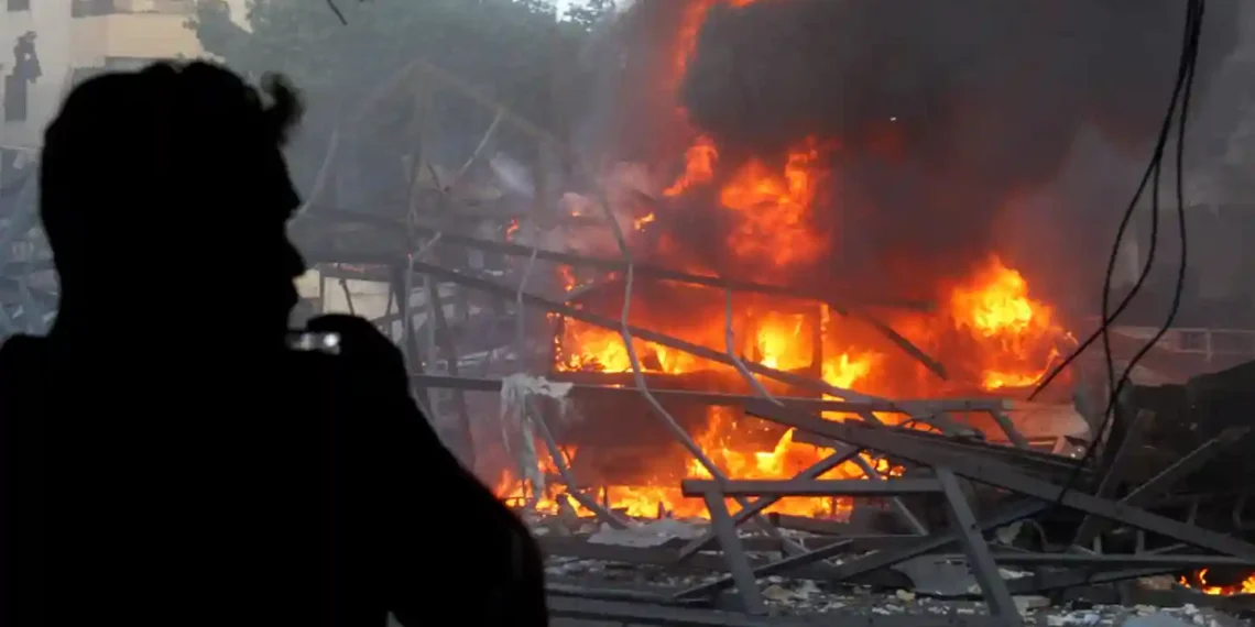 After Warning Civilians, Israel Launches Airstrike in Southern Beirut - AFP via Getty Images