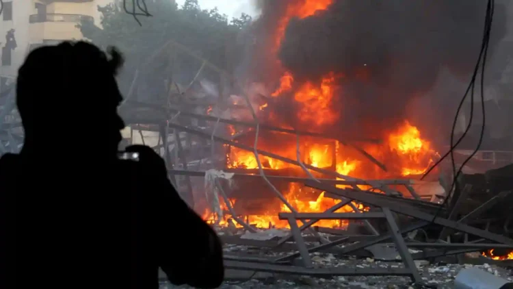 After Warning Civilians, Israel Launches Airstrike in Southern Beirut - AFP via Getty Images