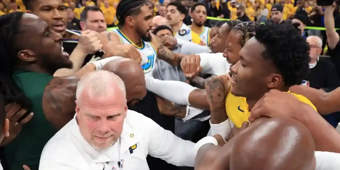 Giannis Confronts Haliburton’s Dad After Pacers’ Playoff Win