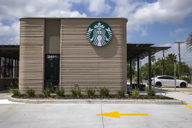 Starbucks Tests High-Tech 3D Printed Store in Brownsville - AP Photo/Michael Gonzalez, File
