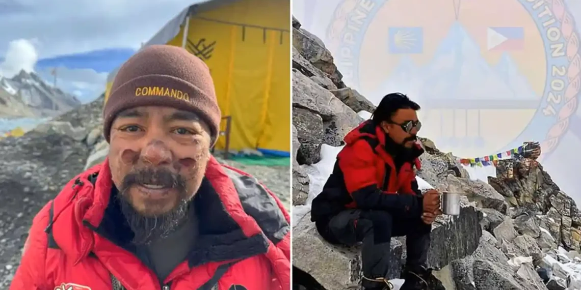 Indian and Filipino Mountaineers Die on Everest in 2025 Season - Photo - EMIL SUMANGIL/FACEBOOK