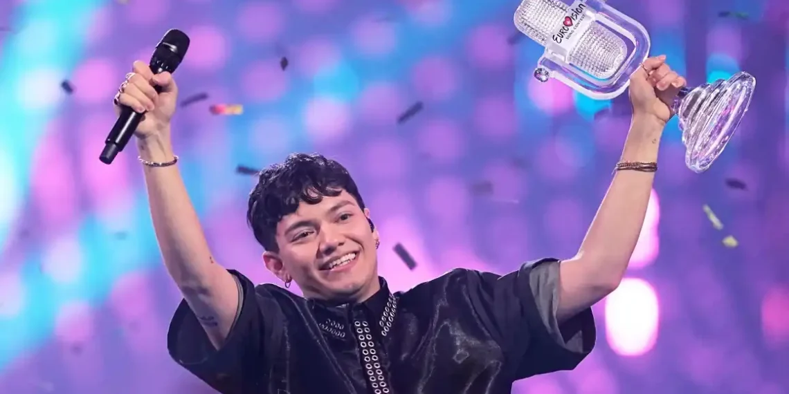 Singer JJ Wins Eurovision for Austria with Dramatic Ballad - Martin Meissner/AP