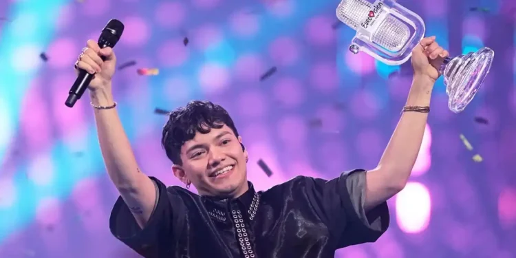 Singer JJ Wins Eurovision for Austria with Dramatic Ballad - Martin Meissner/AP
