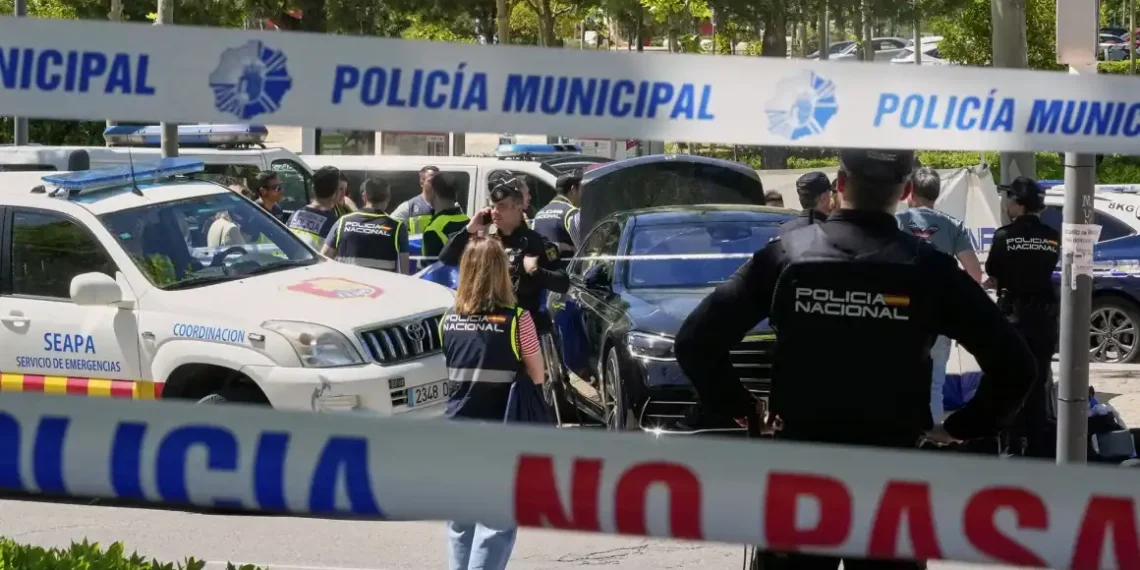 Controversial Ukrainian Figure Killed Outside Elite School in Madrid - Paul White/AP