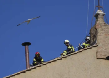 Cardinals Meet as Chimney Signals Countdown to New Pope - AP Photo/Gregorio Borgia, File
