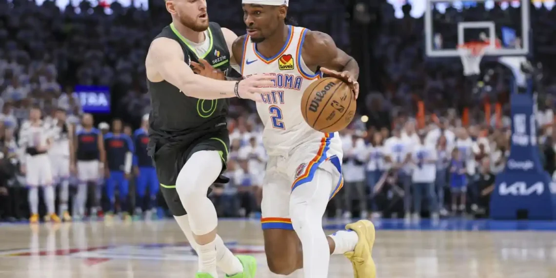 Oklahoma City’s Shai Gilgeous-Alexander Takes Home MVP Honors - AP Photo/Nate Billings