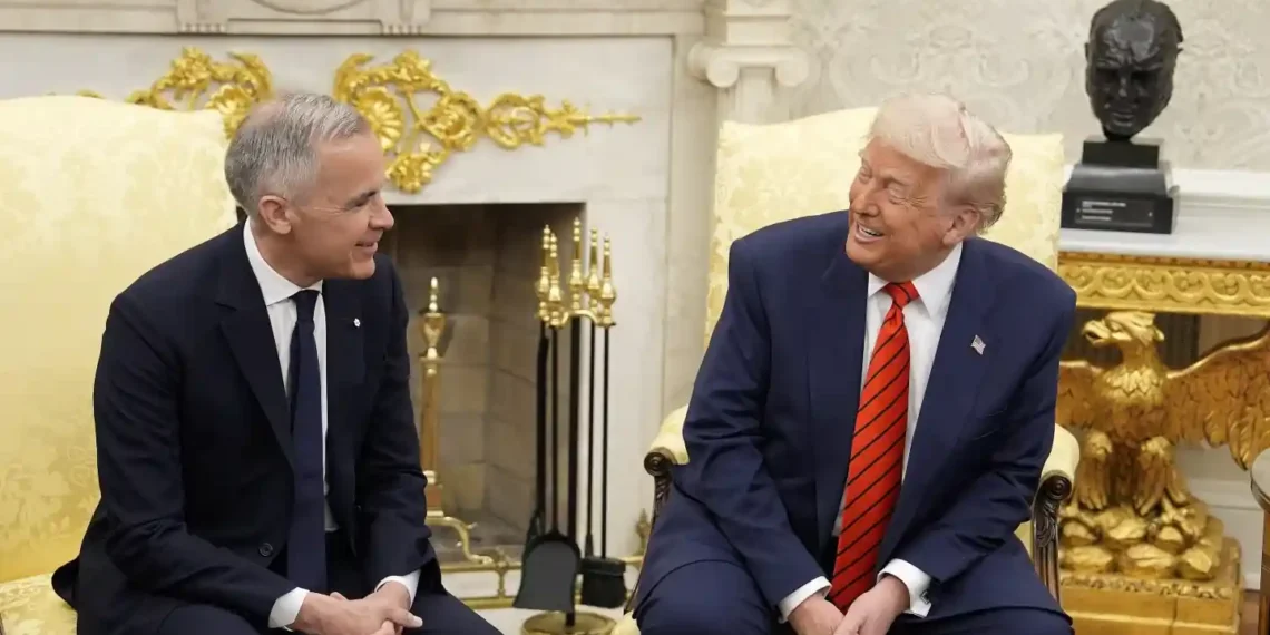 Trump’s Tariffs and Canada’s Future: A Divisive Oval Office Meeting - Adrian Wyld/The Canadian Press via AP