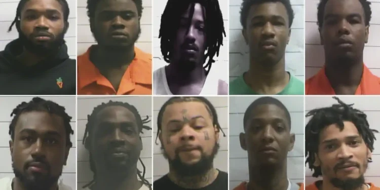 Hole in Cell Wall Used by 10 Men to Escape New Orleans Jail - Orleans Parish Sheriff's office via AP