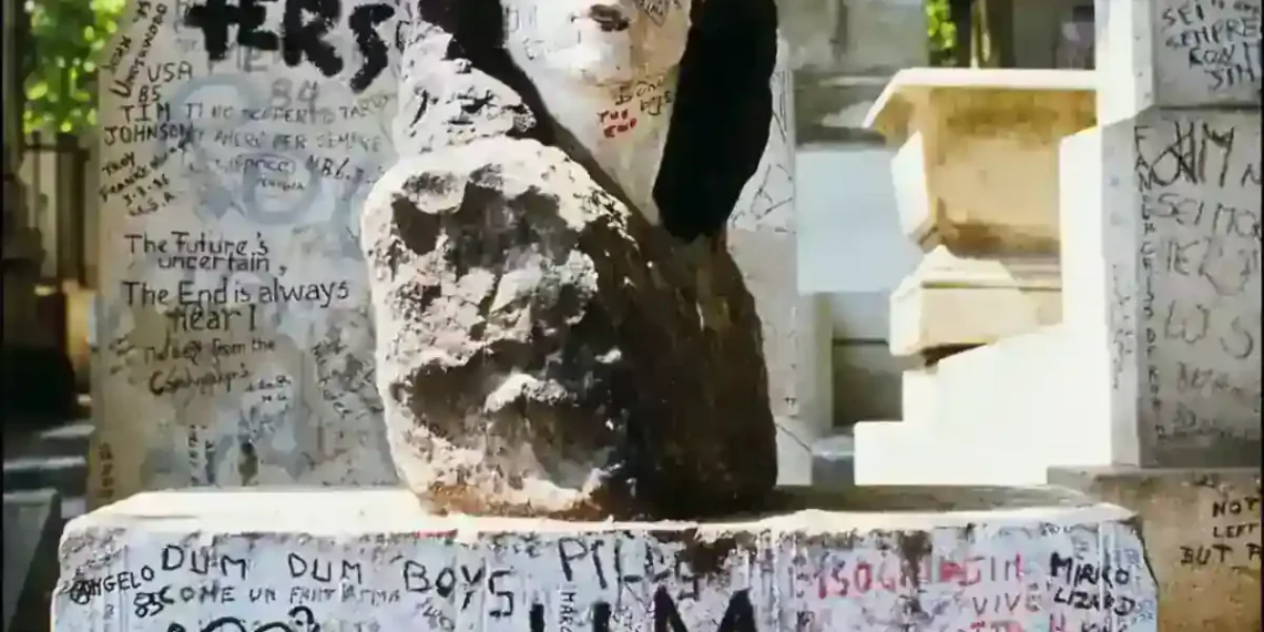 Paris Police Recover Jim Morrison’s Missing Grave Statue - Laurent Maous/Gamma-Rapho/Getty Images