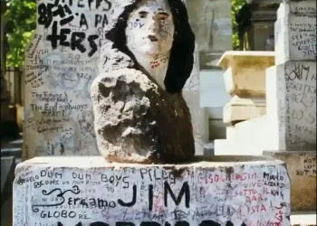 Paris Police Recover Jim Morrison’s Missing Grave Statue - Laurent Maous/Gamma-Rapho/Getty Images