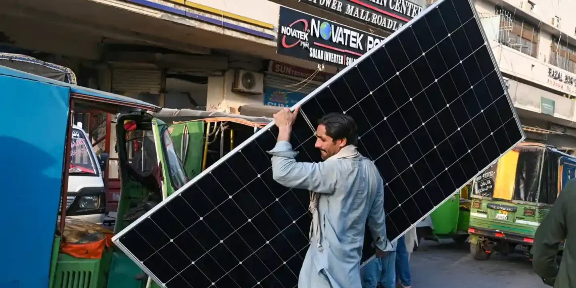 The Solar Switch: Why Millions of Pakistanis Are Ditching the Grid - Arif Ali/AFP/Getty Images