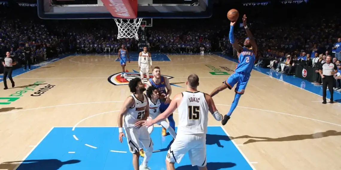 Gilgeous-Alexander Shines as Thunder Roll Into Western Conference Finals - Zach Beeker/NBAE/Getty Images