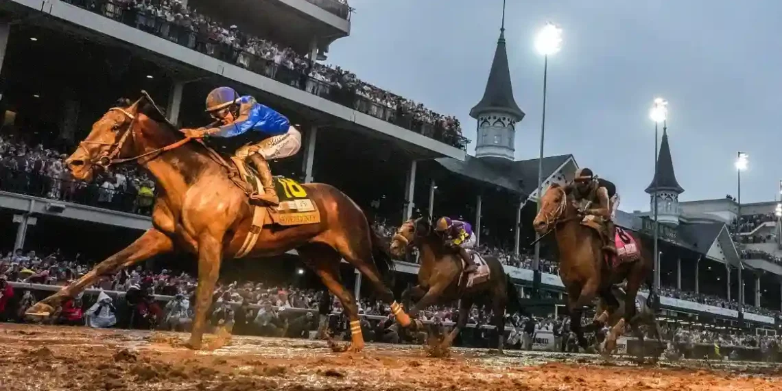 Thrilling Finish as Sovereignty Wins the Run for the Roses - Michael Clevenger/Imagn Images/Reuters
