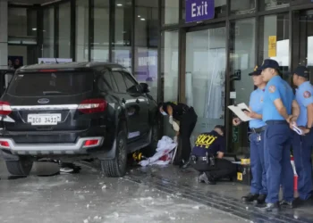 Vehicle Rams into NAIA Wall, Killing 2 and Injuring 3 - Aaron Favila/AP Photo