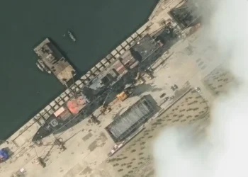 North Korea’s Ambitious New Destroyer Launched With Major Damage - Maxar Technologies