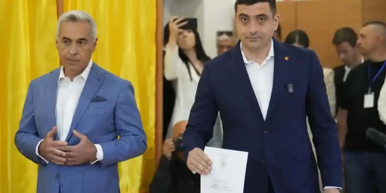Hard-Right Simion Advances After Election Crisis in Romania - AP Photo/ Vadim Ghirda