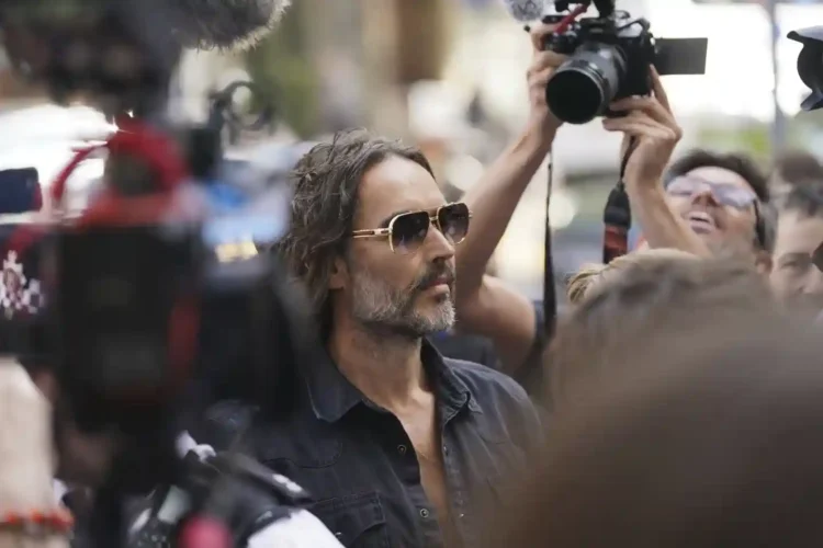 Russell Brand Denies Sexual Misconduct Claims as He Faces Court - AP Photo/Alberto Pezzali