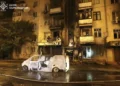 Kharkiv Reels from Russian Drone Attack; U.S. Ceasefire Plan in Play - Ukranian Emergency Service via AP