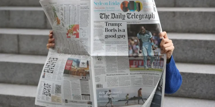 Daily Telegraph Ownership Deal ‘In Principle’ After Regulatory Changes - File pic: PA