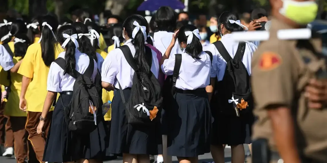 Students Celebrate Victory as Thailand Dismisses Haircut Restrictions - Vachira Vachira/NurPhoto/Getty Images