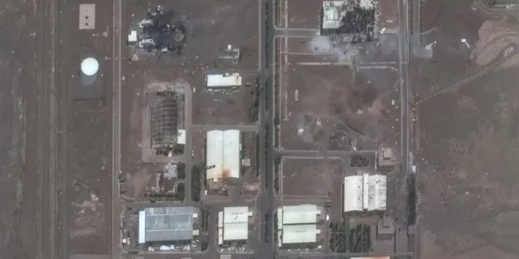 Why the U.S. Targeted These 3 Iranian Nuclear Sites—and What It Means - Maxar Technologies - Explore Nuclear, Wisconsin Project on Nuclear Arms Control's Iran Watch, The Institute for the Study of War with AEI’s Critical Threats Project, International Atomic Energy Agency Graphic: Lou Robinson and Annette Choi, CNN