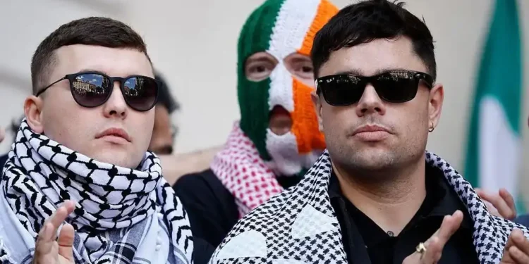 Terror Charge Sparks Outcry as Kneecap’s Mo Chara Appears in Court - Getty Images