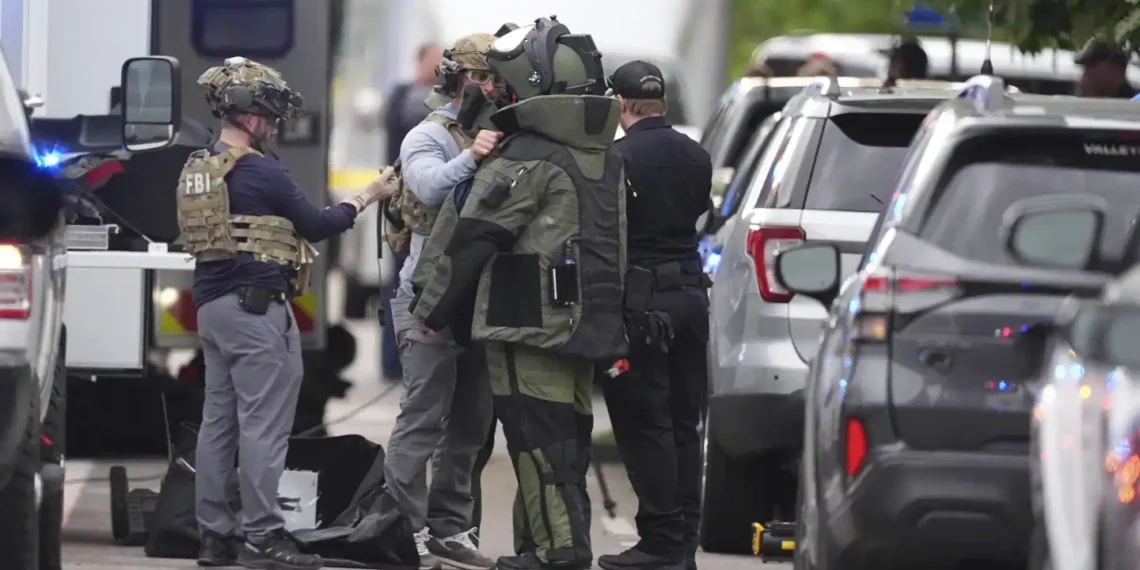 Suspect Uses Makeshift Flamethrower in Boulder Attack, Six Injured - AP Photo David Zalubowski