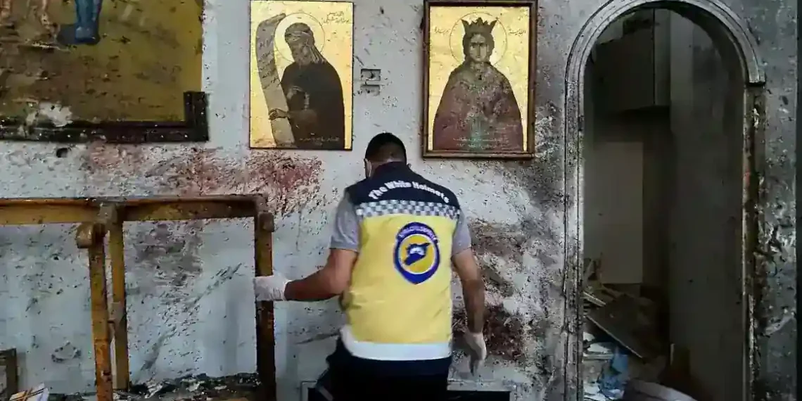 Churchgoers Targeted in Syria Suicide Blast, Over 70 Dead or Wounded - Firas Makdesi/Reuters