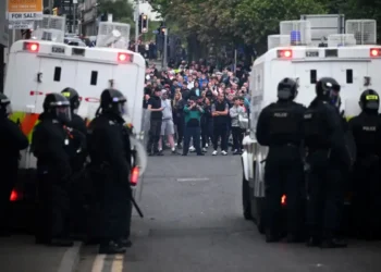 Community Anger Turns Violent in Ballymena: Police Injured in Riots - Charles McQuillan/Getty Images