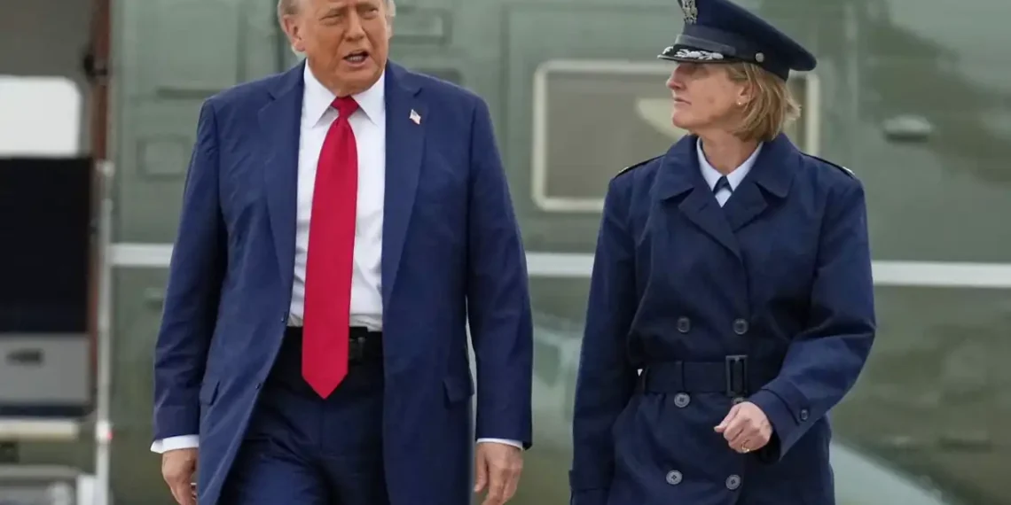 Trump Directs ICE: Expand Deportations in Blue Strongholds - AP Photo/Mark Schiefelbein