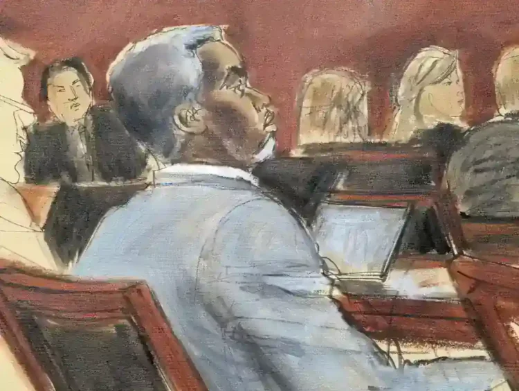 Courtroom Tears as Diddy’s Former Partner Describes Abuse and Manipulation - Elizabeth Williams via AP