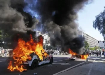 Unrest in LA: Marines Deployed, Leaders Clash Over Immigration Crackdown - AP Photo/Jae C. Hong