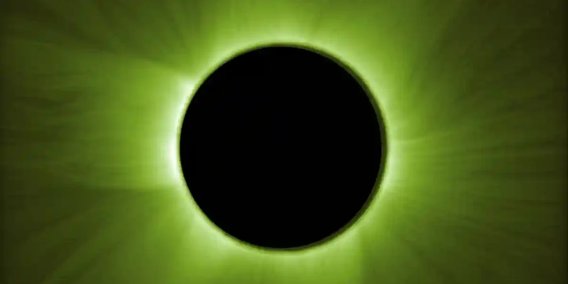 Artificial Eclipses Offer New Window Into the Sun’s Corona - ESA/Proba-3/ASPIICS/WOW algorithm via AP