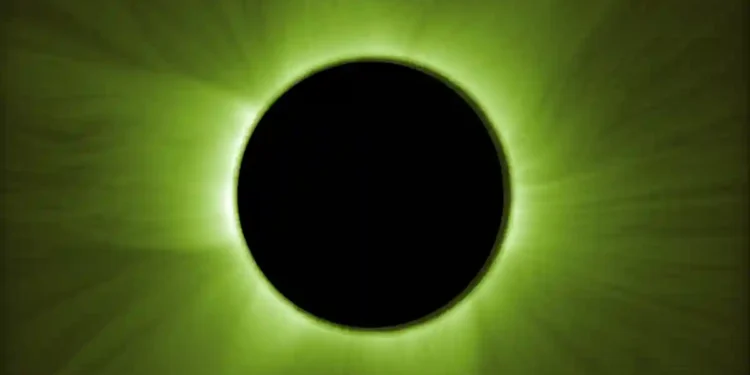 Artificial Eclipses Offer New Window Into the Sun’s Corona - ESA/Proba-3/ASPIICS/WOW algorithm via AP