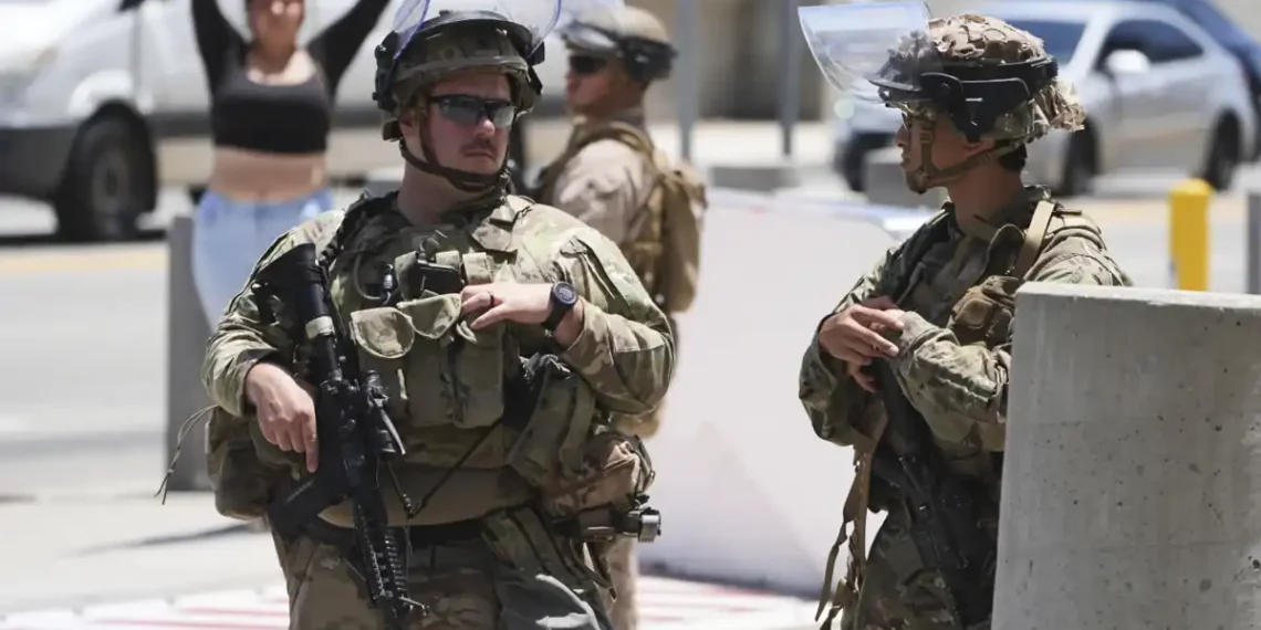 Federal Court: Newsom Can’t Block Trump’s Guard Deployment in California - AP Photo/Damian Dovarganes