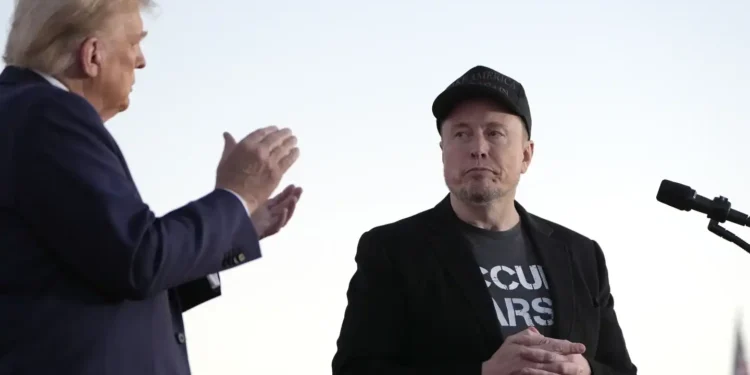 Tesla, SpaceX, and X at Risk as Musk and Trump Spar - AP Photo/Alex Brandon, File