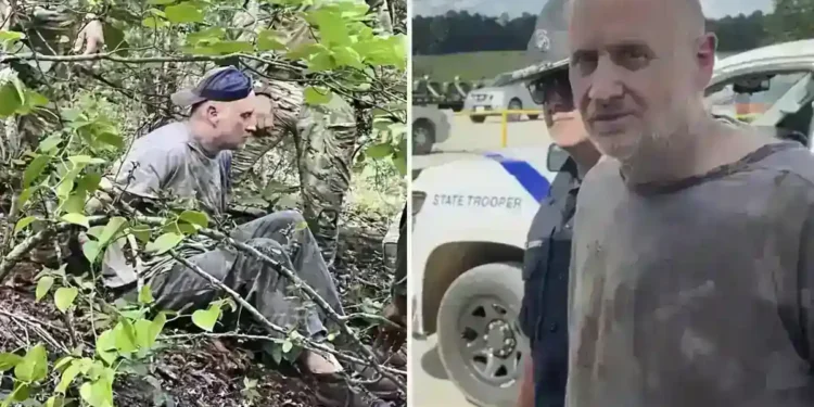 Escaped Killer Tracked Down in Ozark Mountains After Nearly 2 Weeks - Arkansas Department of Corrections via AP