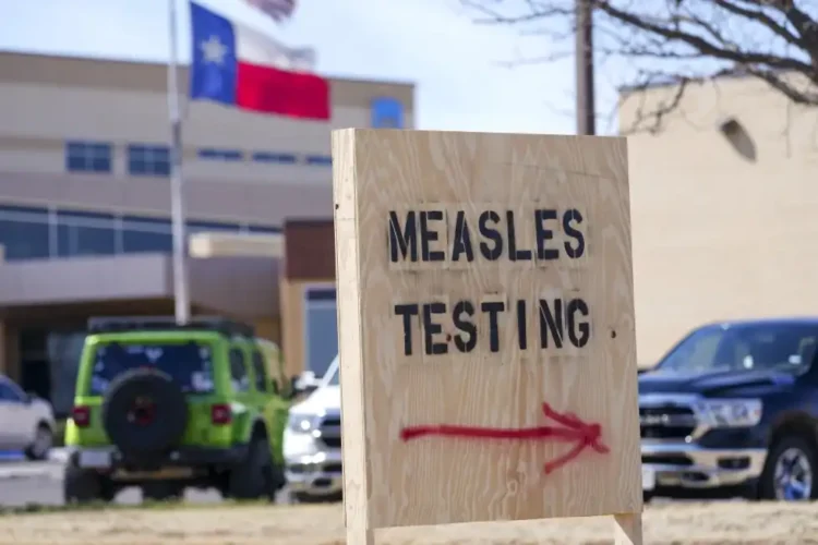 Unvaccinated Communities at Heart of Growing Measles Outbreaks in the U.S. - AP Photo/Julio Cortez, File